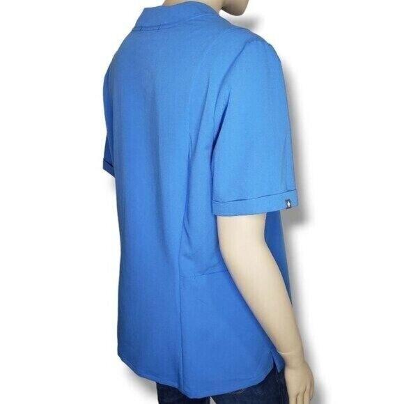 Figs Inala Slim Scrub Top Womens Large Blue W22SW1010 - Picture 4 of 9